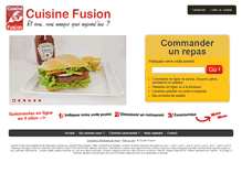 Tablet Screenshot of cuisine-fusion-bourgoin.cuisine-fusion.com